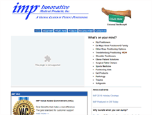 Tablet Screenshot of impmedical.com